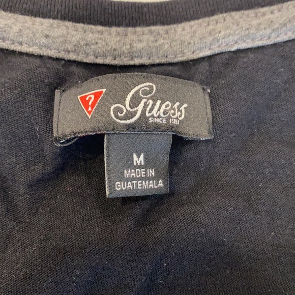 Black Guess Logo Tee - Picture 2 of 2
